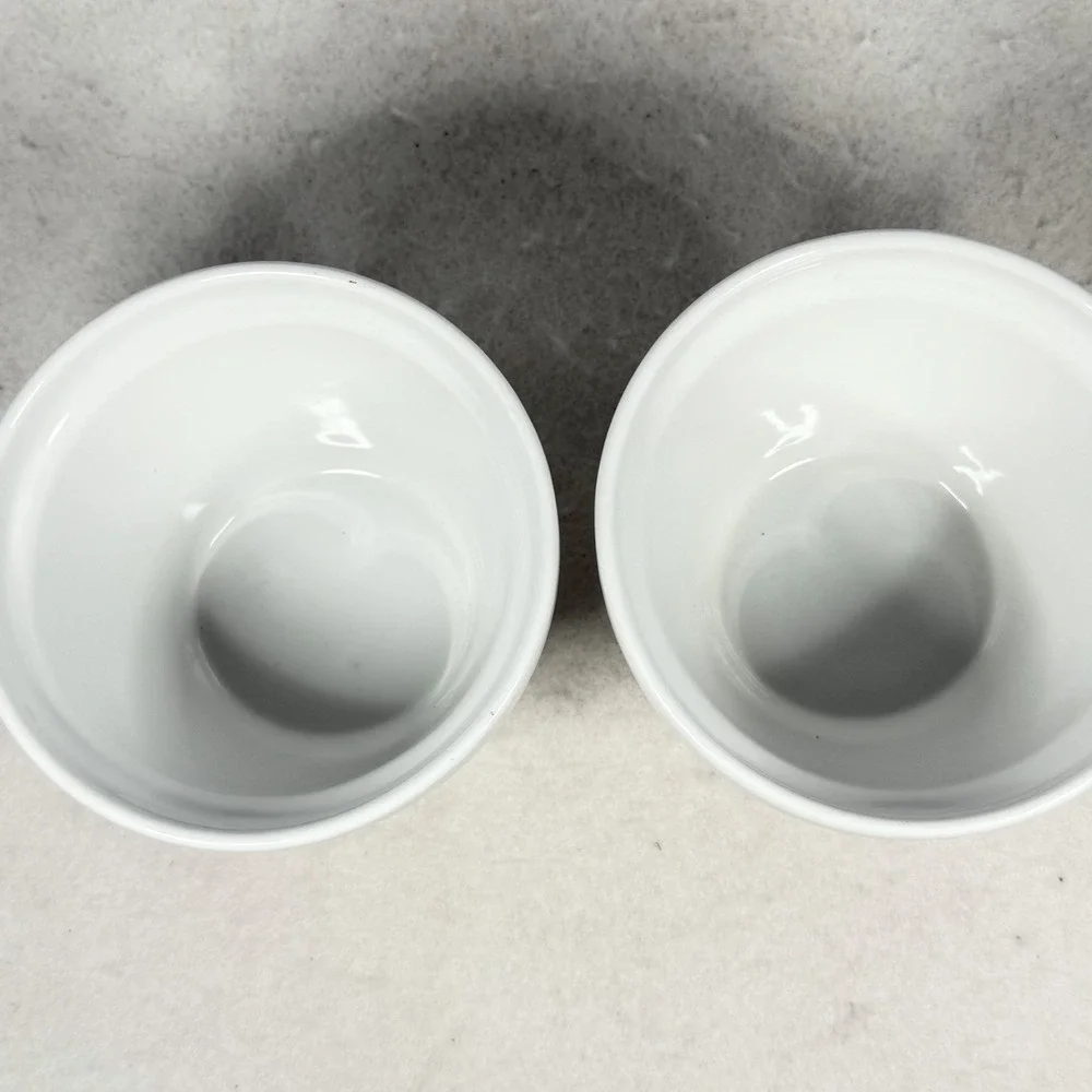 Disney Ceramic Popcorn Buckets Bowl Set /2 Mickey Mouse, Donald, Goofy & Minnie